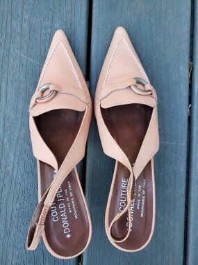 Donald J Pliner Couture Pointed Pink Heels, US Size 6.5 Medium Width